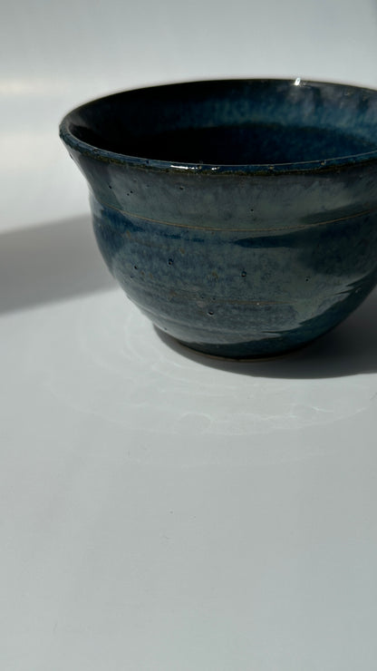 Small Blue Ceramic Bowl