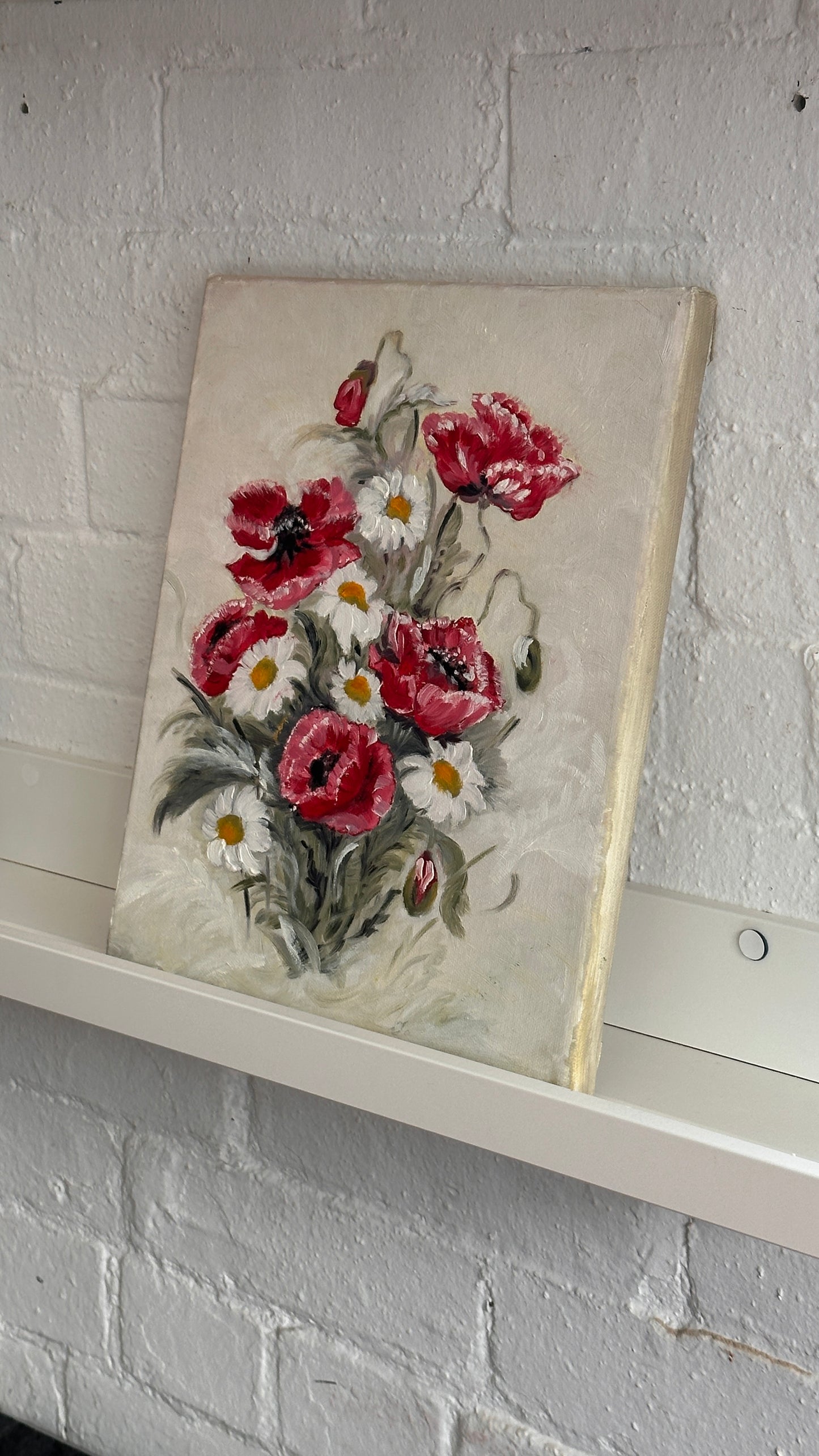 Floral Painting on Canvas