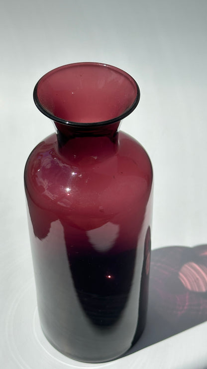 Purple Glass Vase
