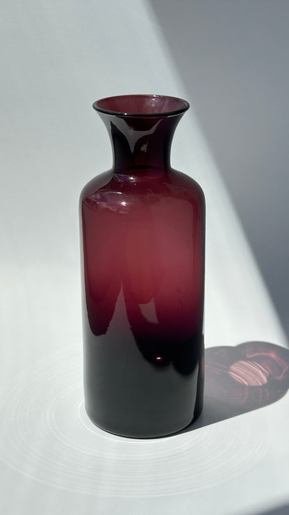 Purple Glass Vase