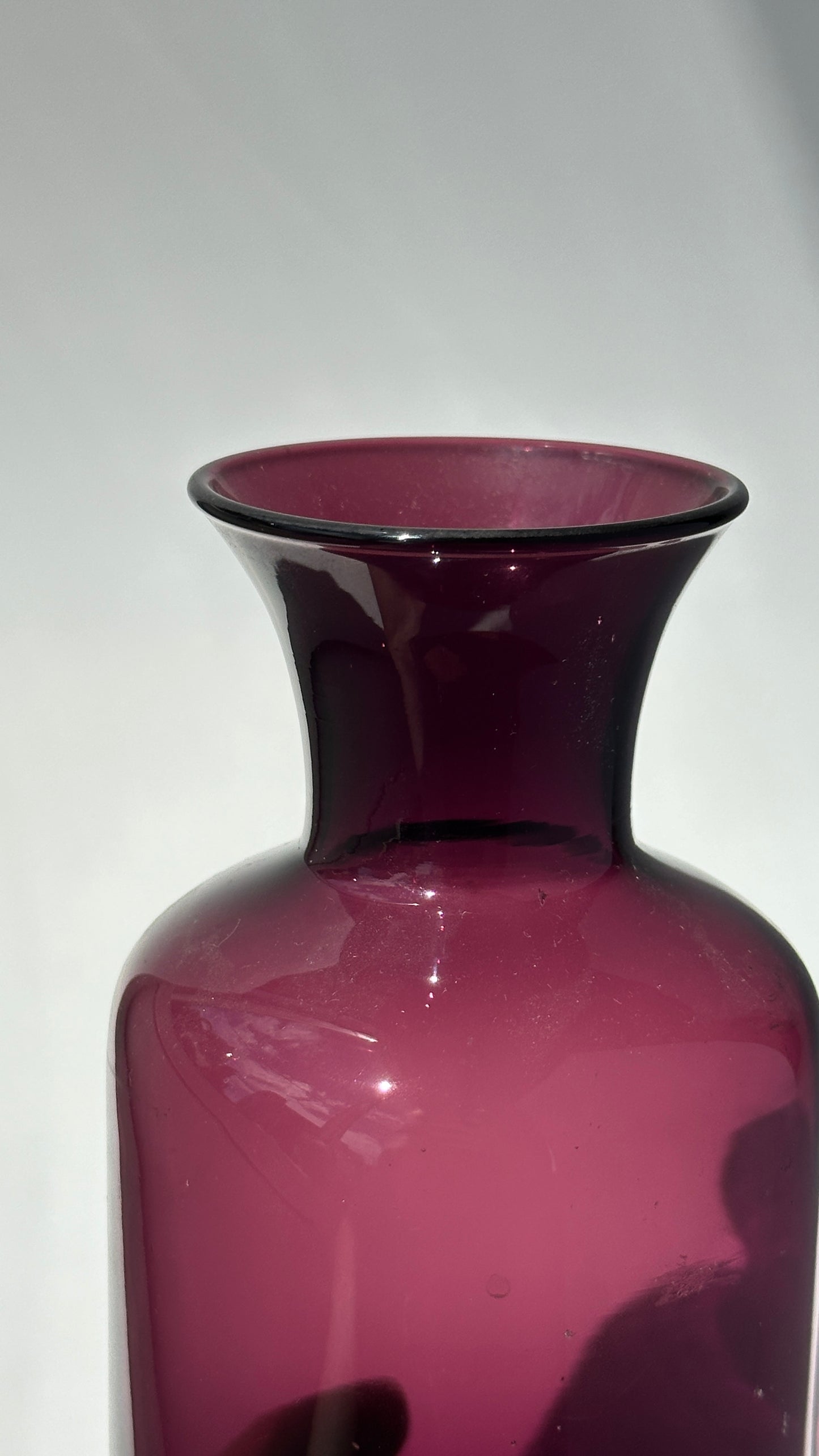 Purple Glass Vase