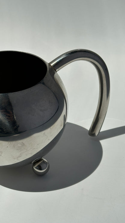 Mid Century Teapot and Creamer Set