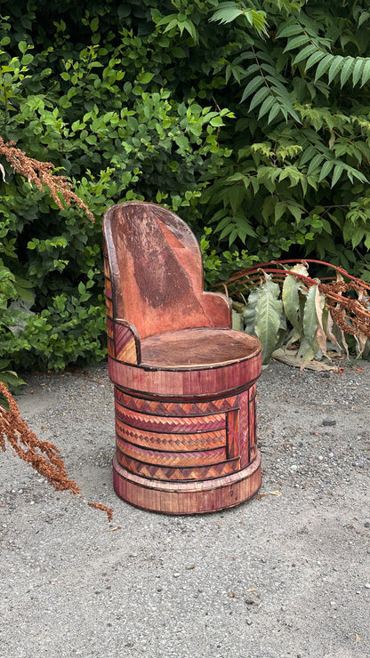 Vintage Basket ChaIr