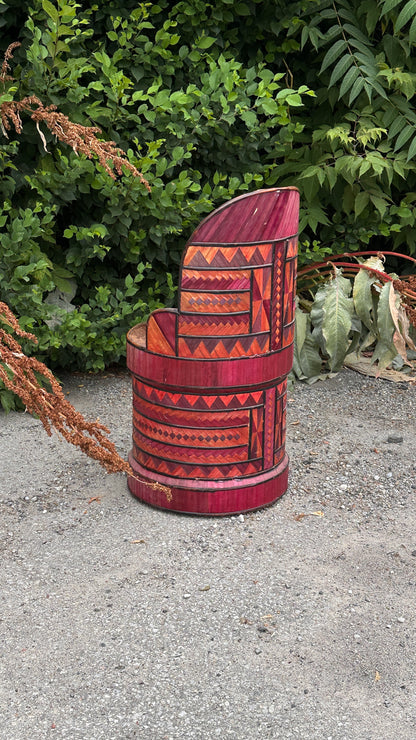 Vintage Basket ChaIr