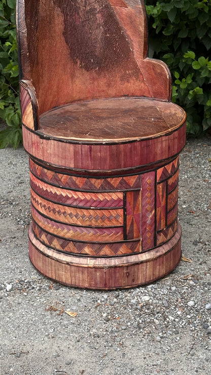 Vintage Basket ChaIr