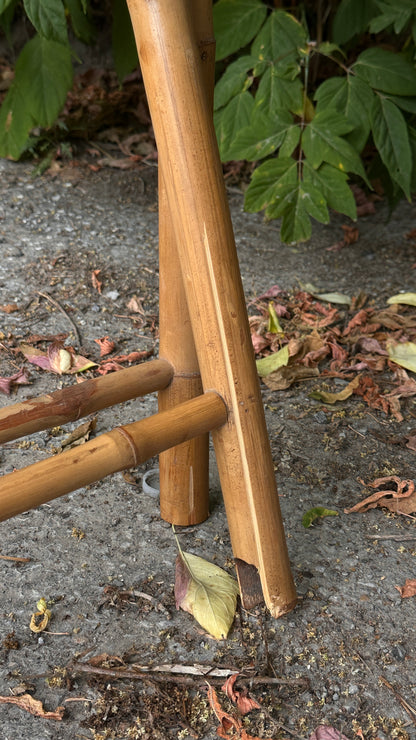 Folding Bamboo Table