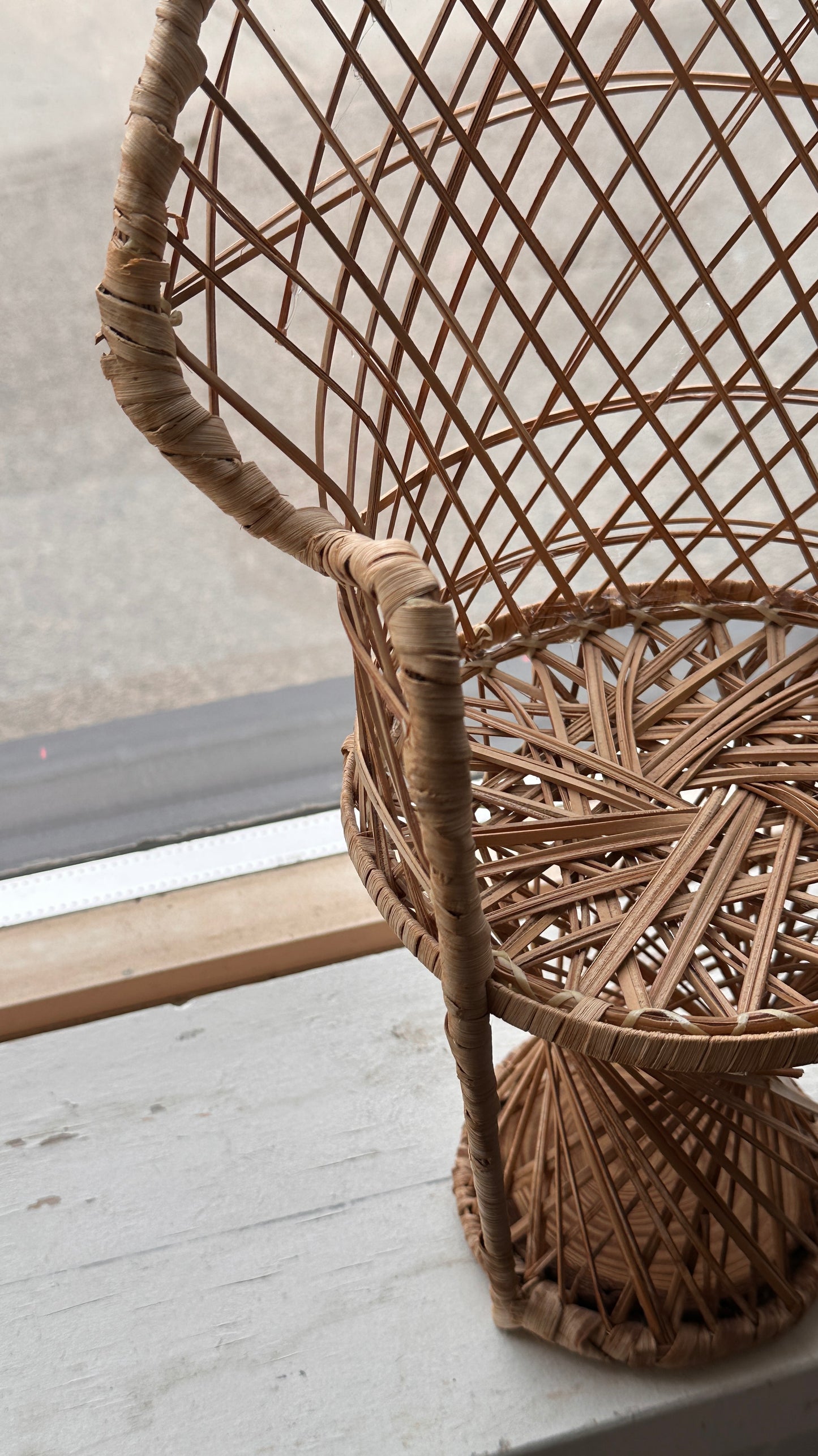 Miniature Peacock Chair