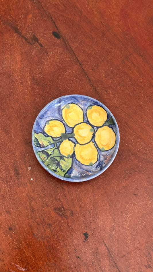 Small Hand Painted Ceramic Dish