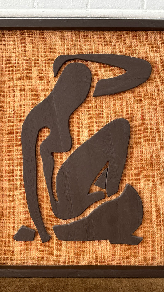 Matisse Inspired Wooden Wall Art