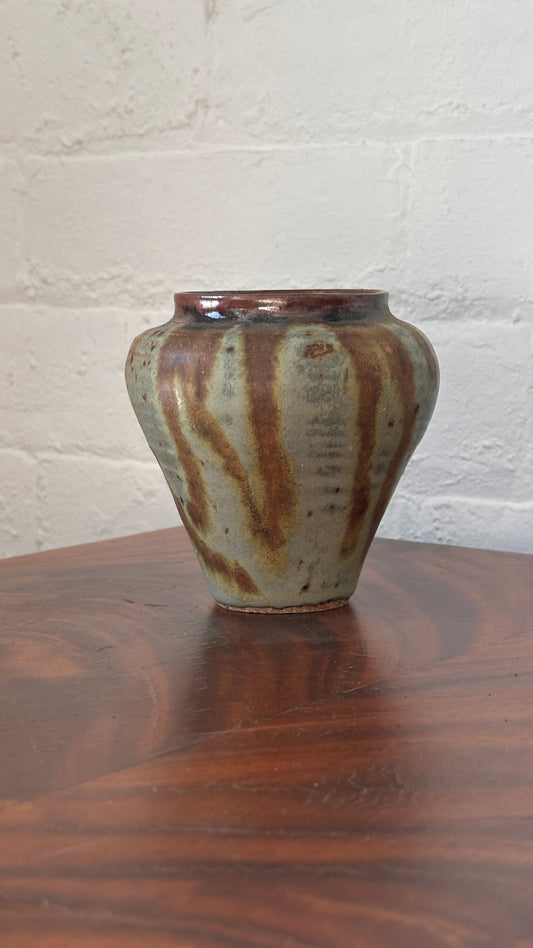 Turned Ceramic Pot / Vase