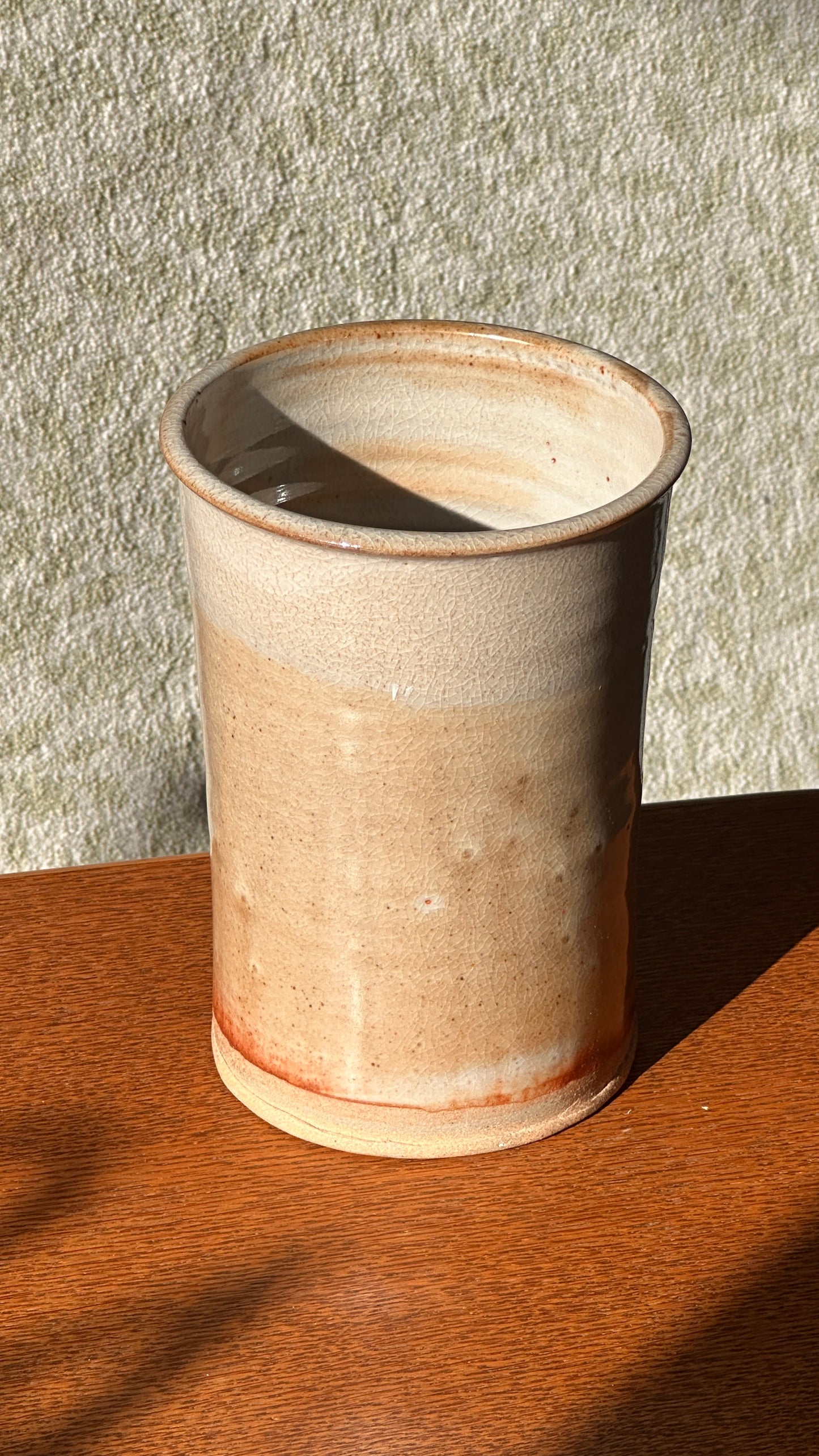 Wood Fired Ceramic Vase