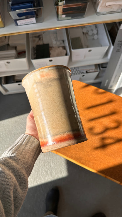 Wood Fired Ceramic Vase