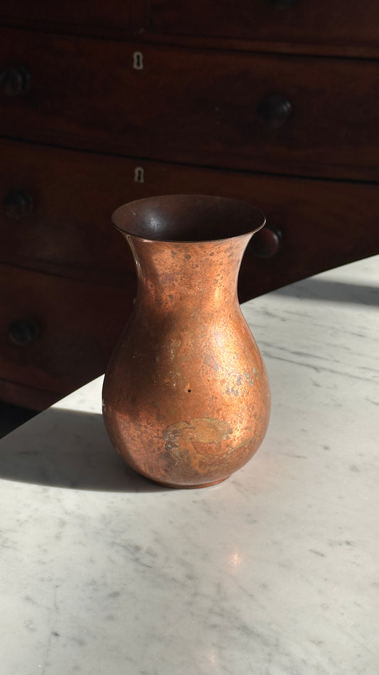 Vintage Copper Vase
