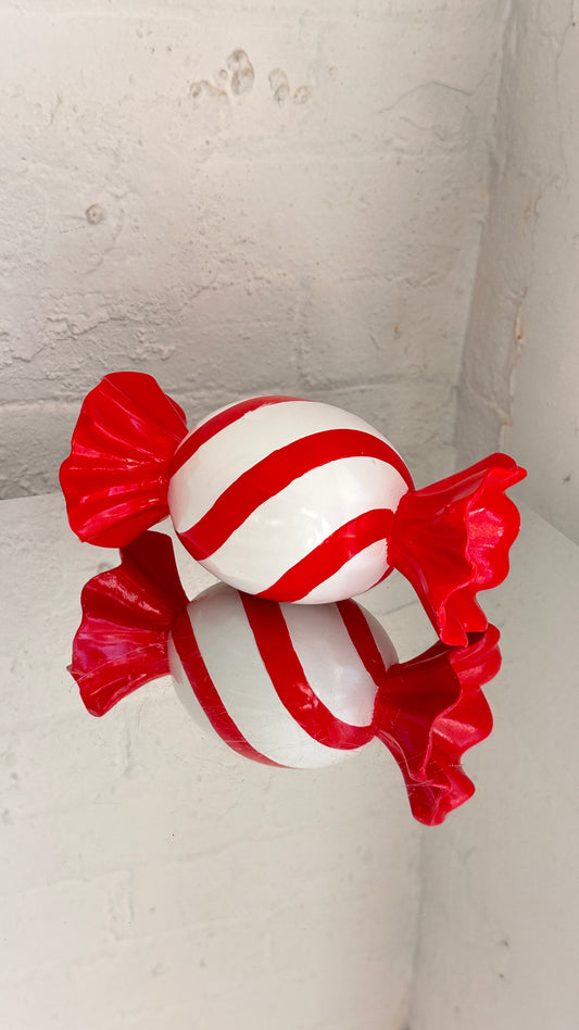 Oversized Peppermint Candy Decor