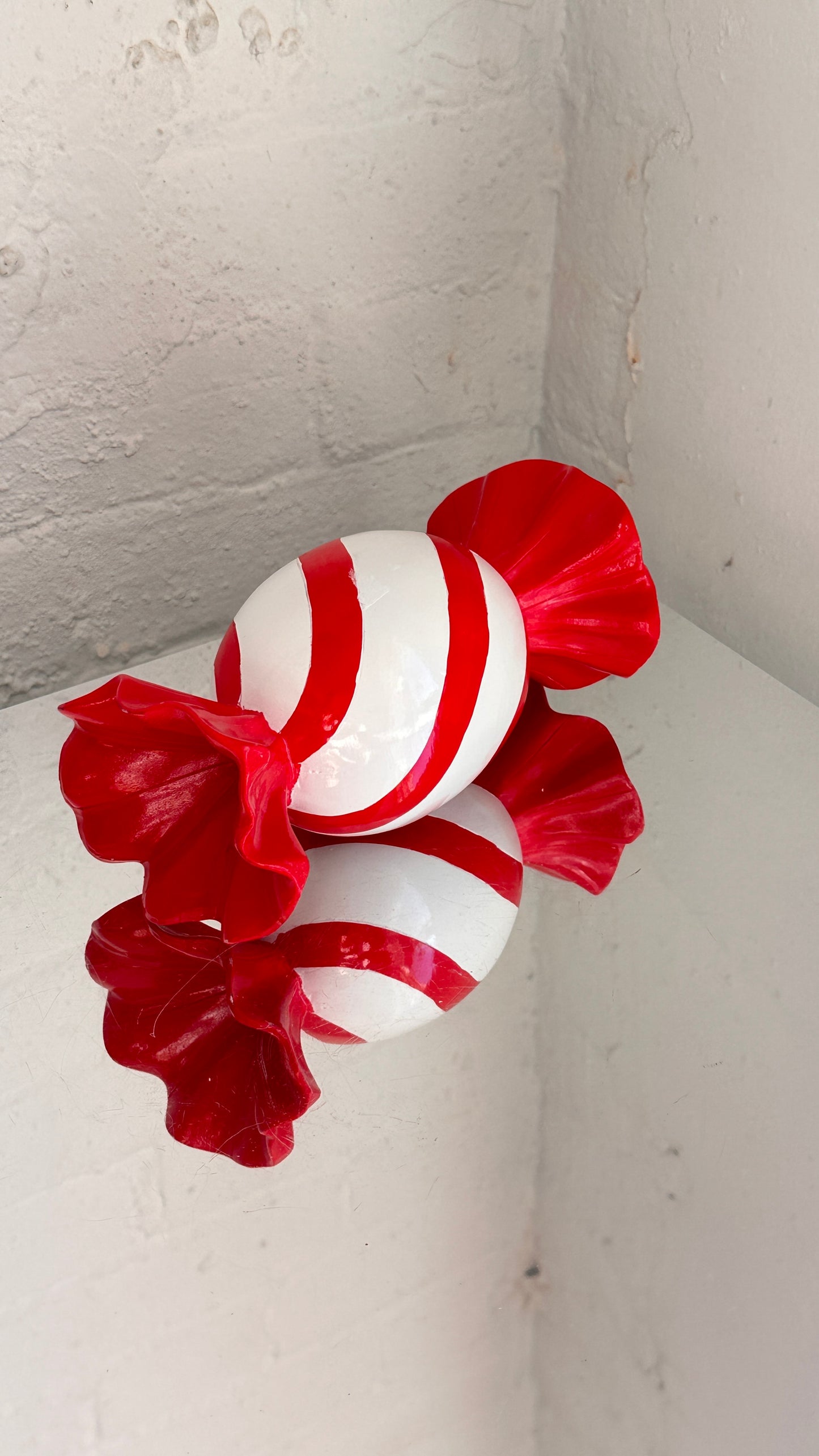 Oversized Peppermint Candy Decor