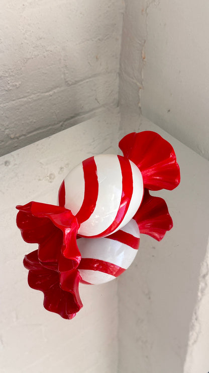 Oversized Peppermint Candy Decor