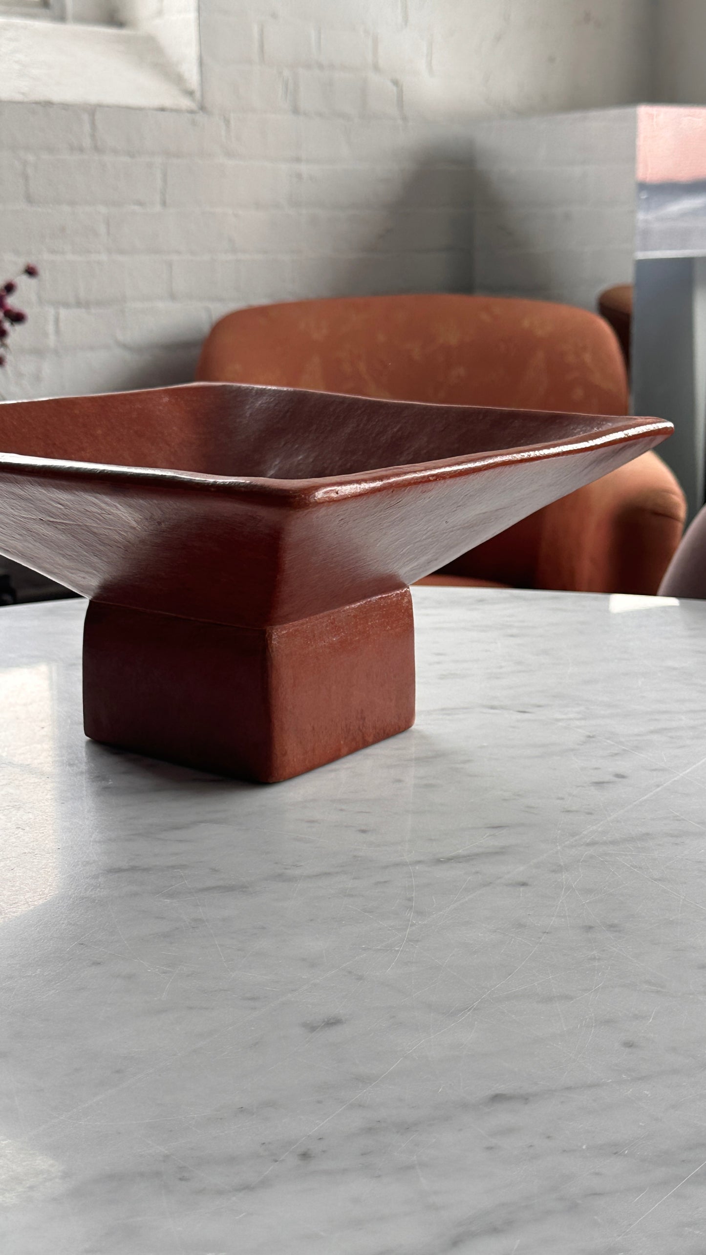 Large Indonesian Clay Bowl