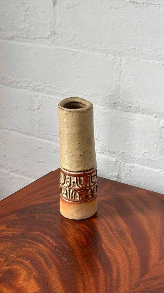 Mid Century Ceramic Bud Vase by Louis Hudson