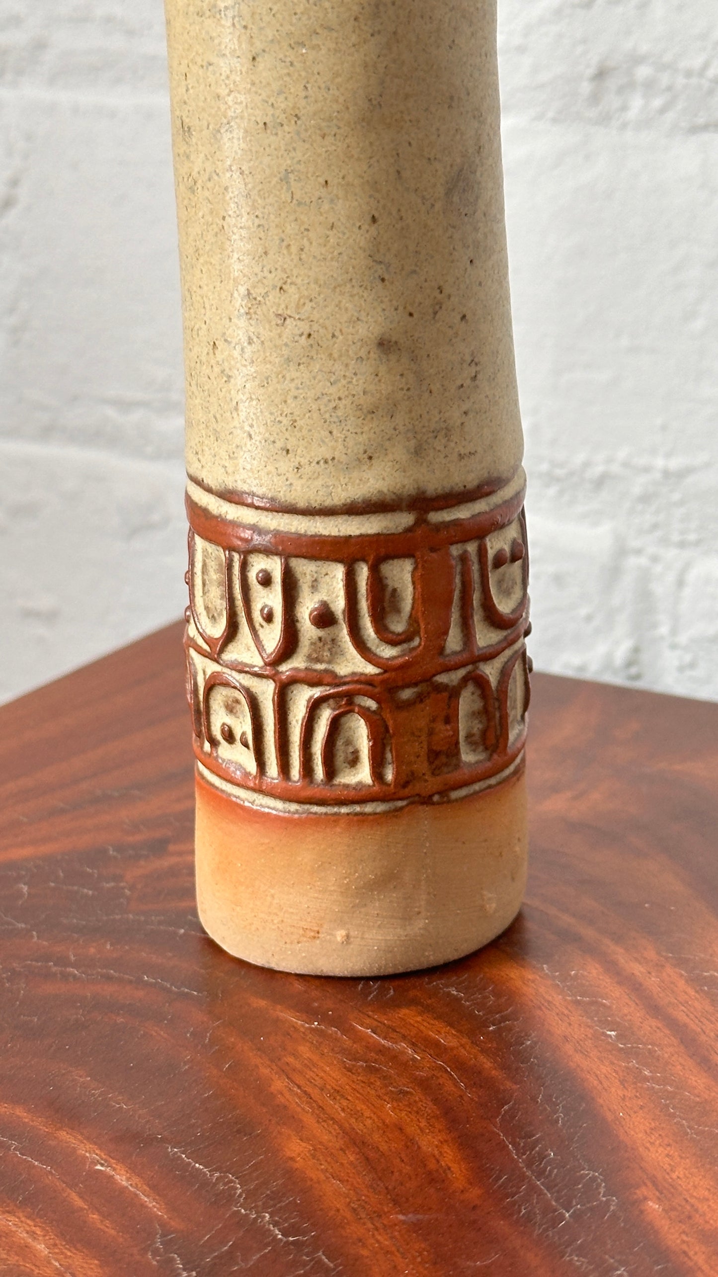 Mid Century Ceramic Bud Vase by Louis Hudson