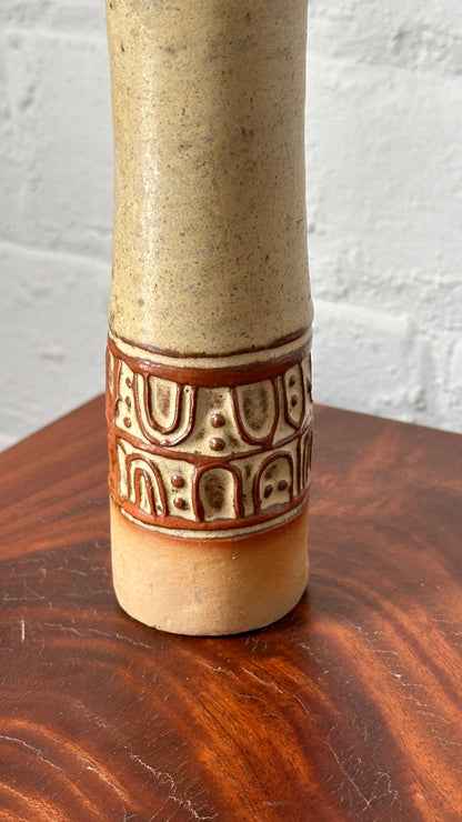Mid Century Ceramic Bud Vase by Louis Hudson
