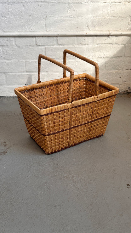 Woven Basket with Handles