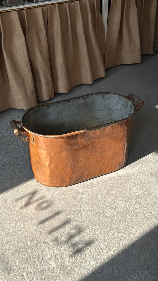Vintage Copper Basin / Boiler