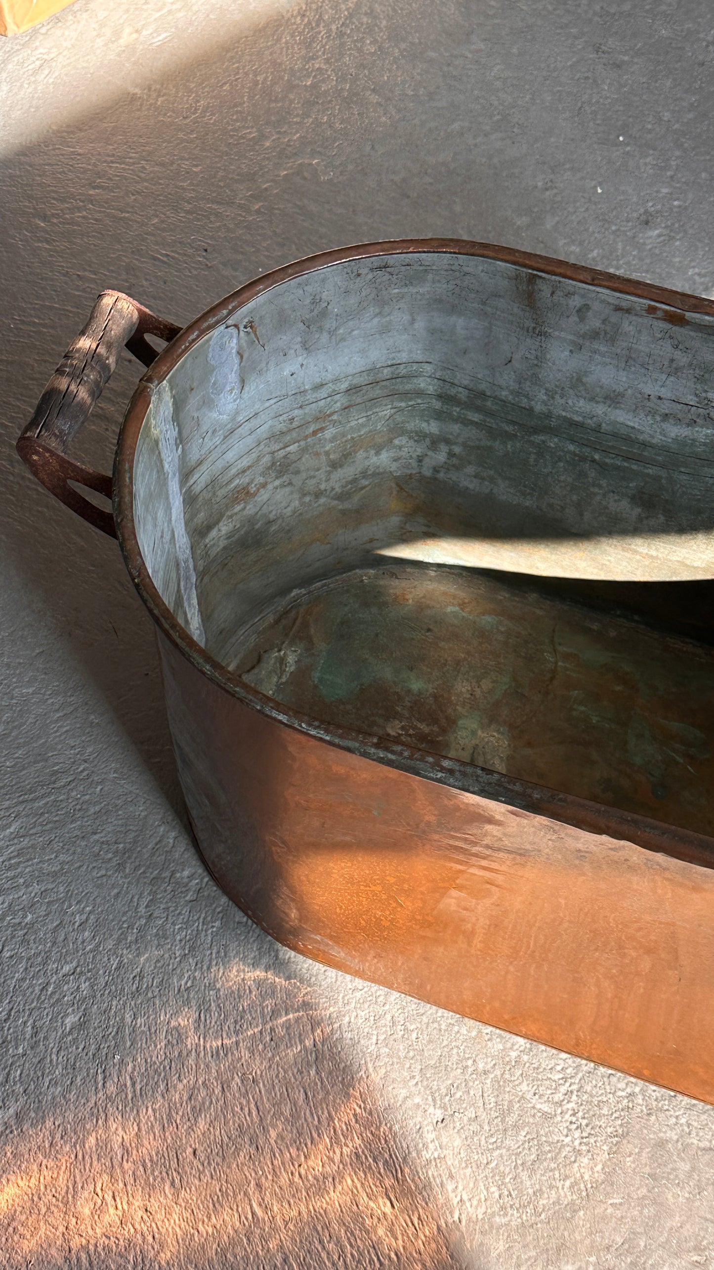 Vintage Copper Basin / Boiler
