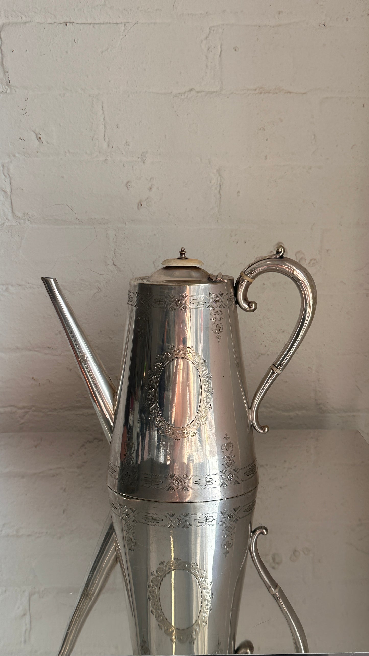 Goldsmiths & Silversmiths Co. London Silver Coffee Pot
