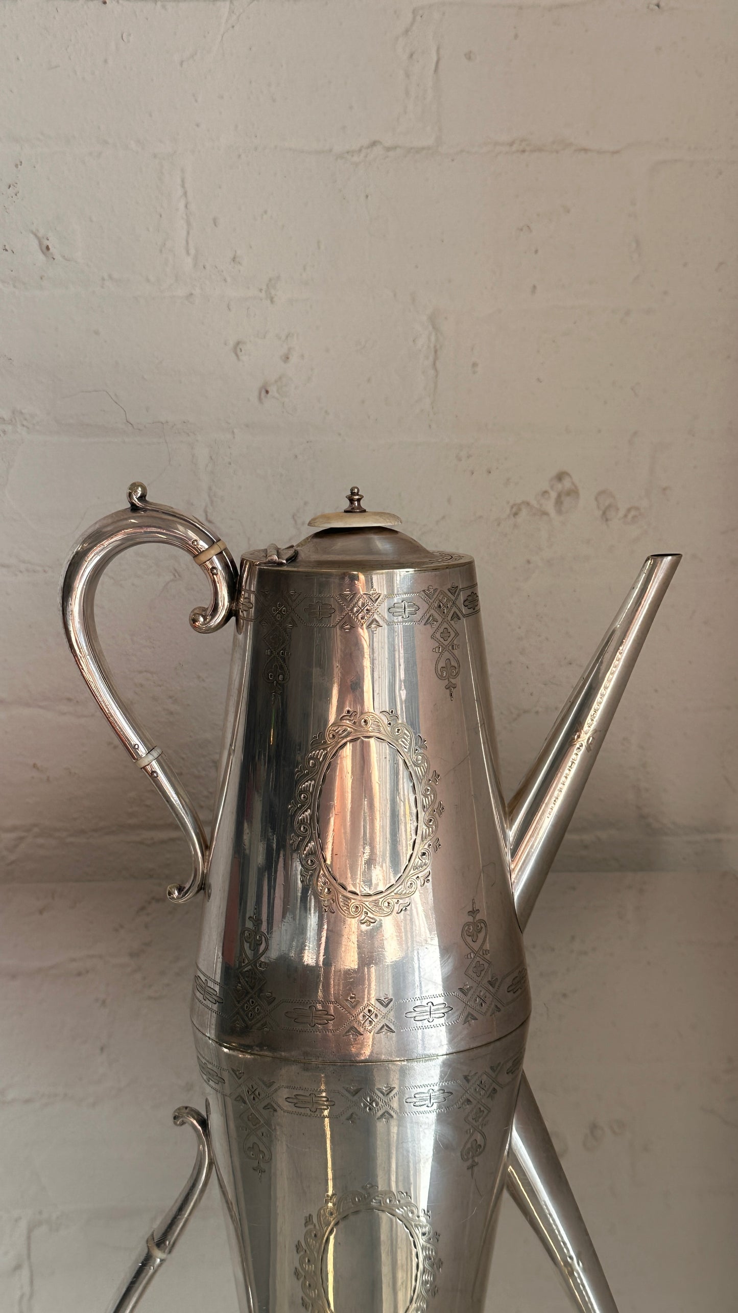 Goldsmiths & Silversmiths Co. London Silver Coffee Pot