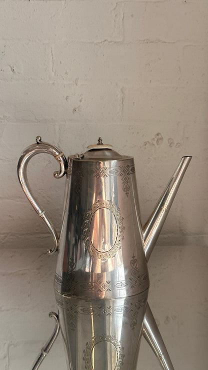 Goldsmiths & Silversmiths Co. London Silver Coffee Pot