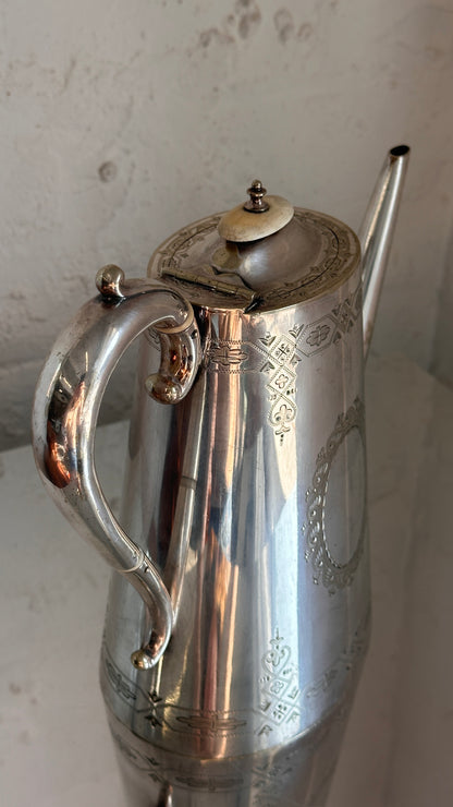 Goldsmiths & Silversmiths Co. London Silver Coffee Pot