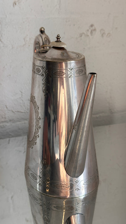 Goldsmiths & Silversmiths Co. London Silver Coffee Pot