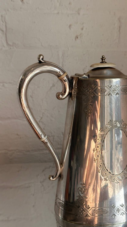 Goldsmiths & Silversmiths Co. London Silver Coffee Pot