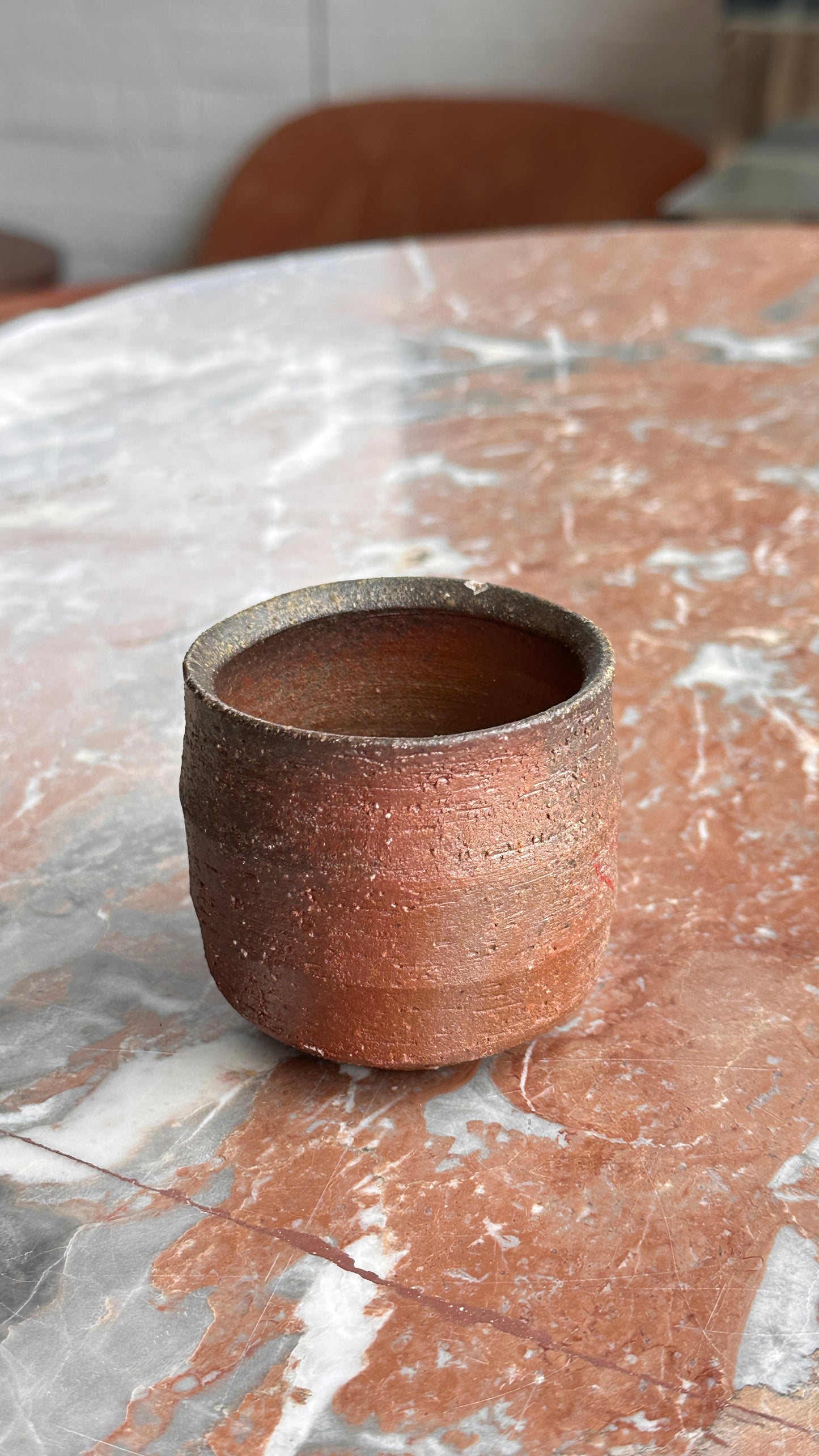 Small Wood Fired Cup