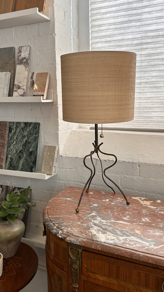 Wire Table Lamp