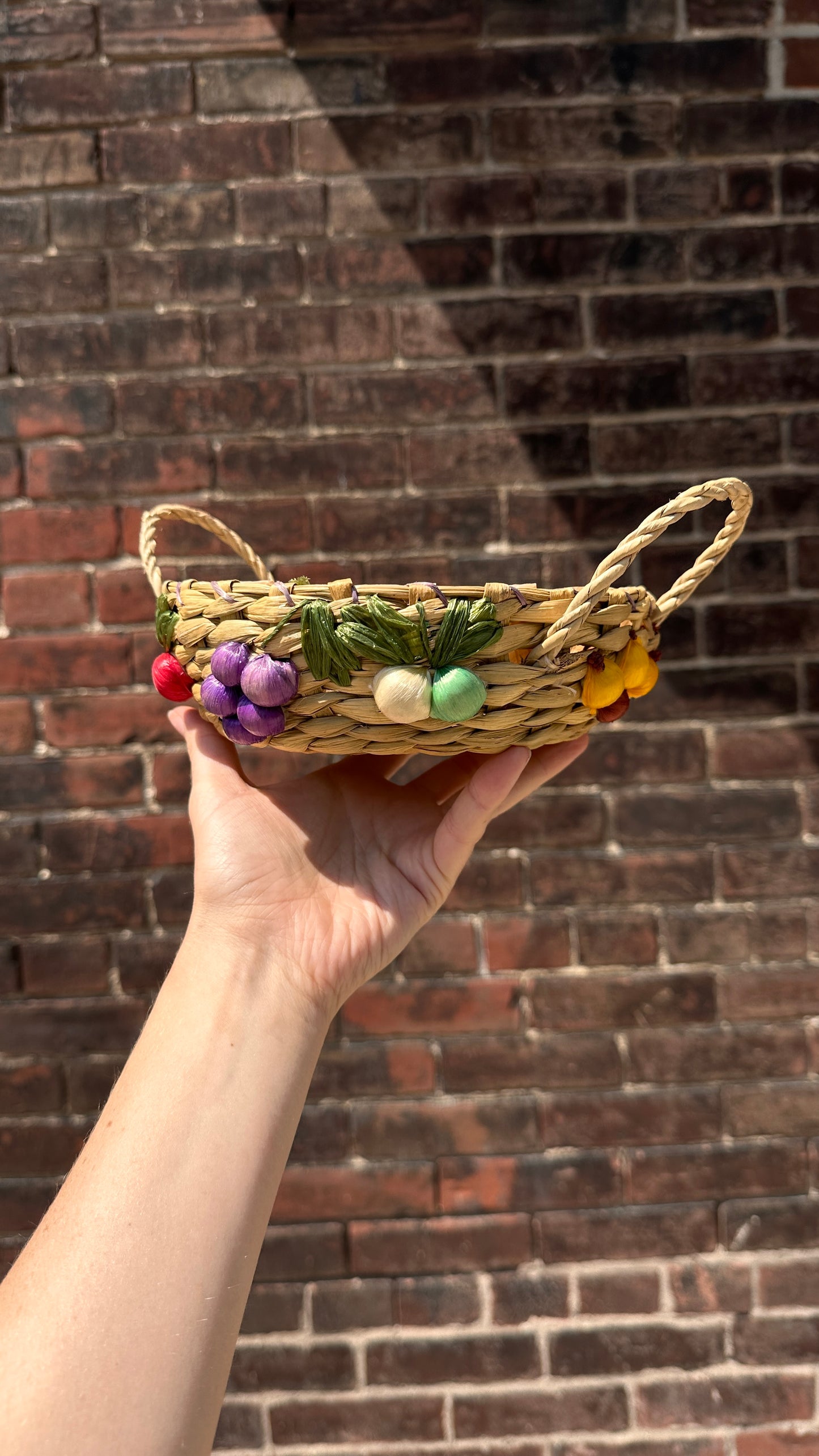 Set of Woven Bowls & Napkin Rings