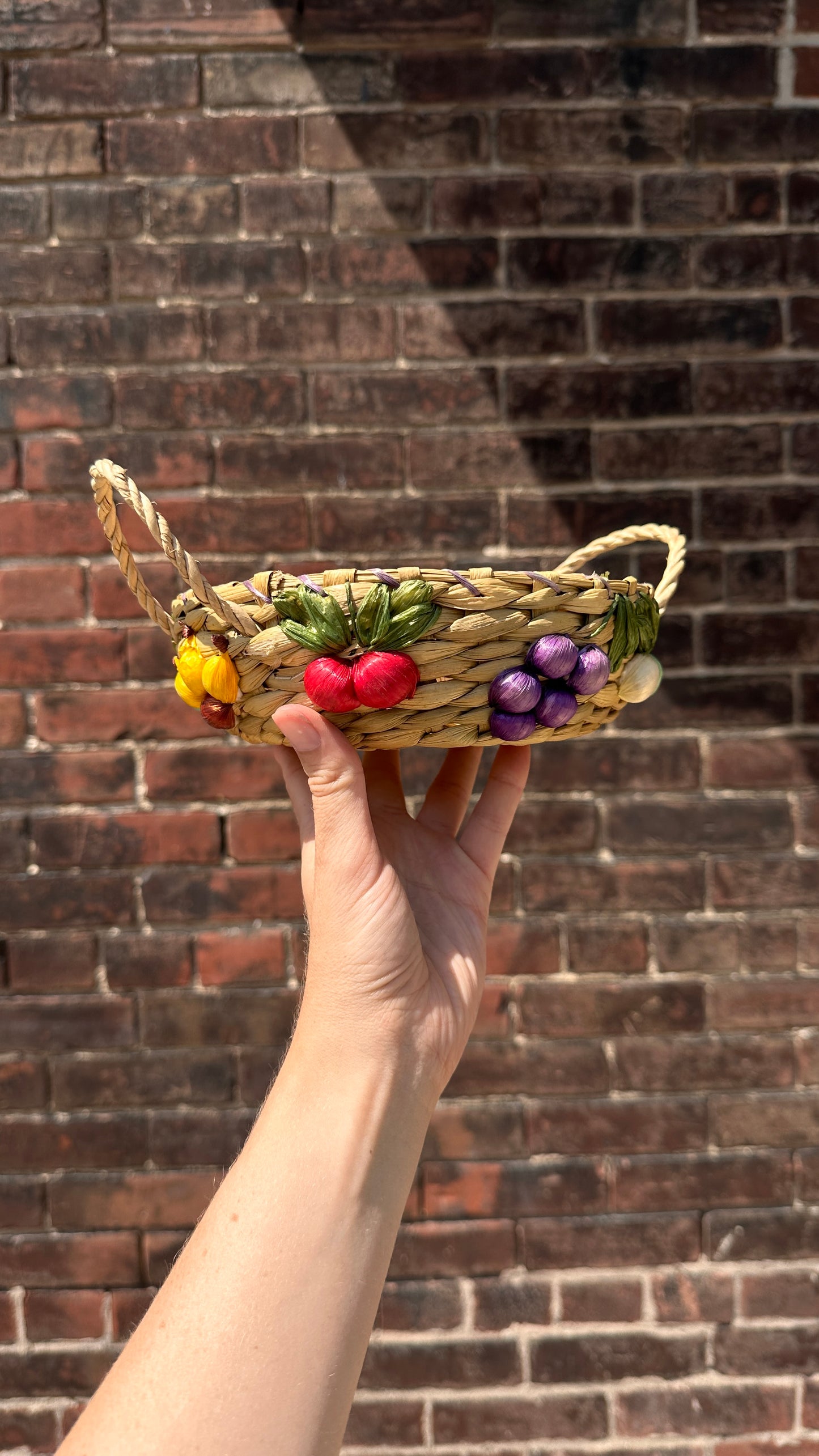 Set of Woven Bowls & Napkin Rings