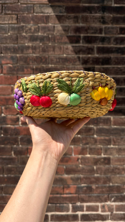 Set of Woven Bowls & Napkin Rings