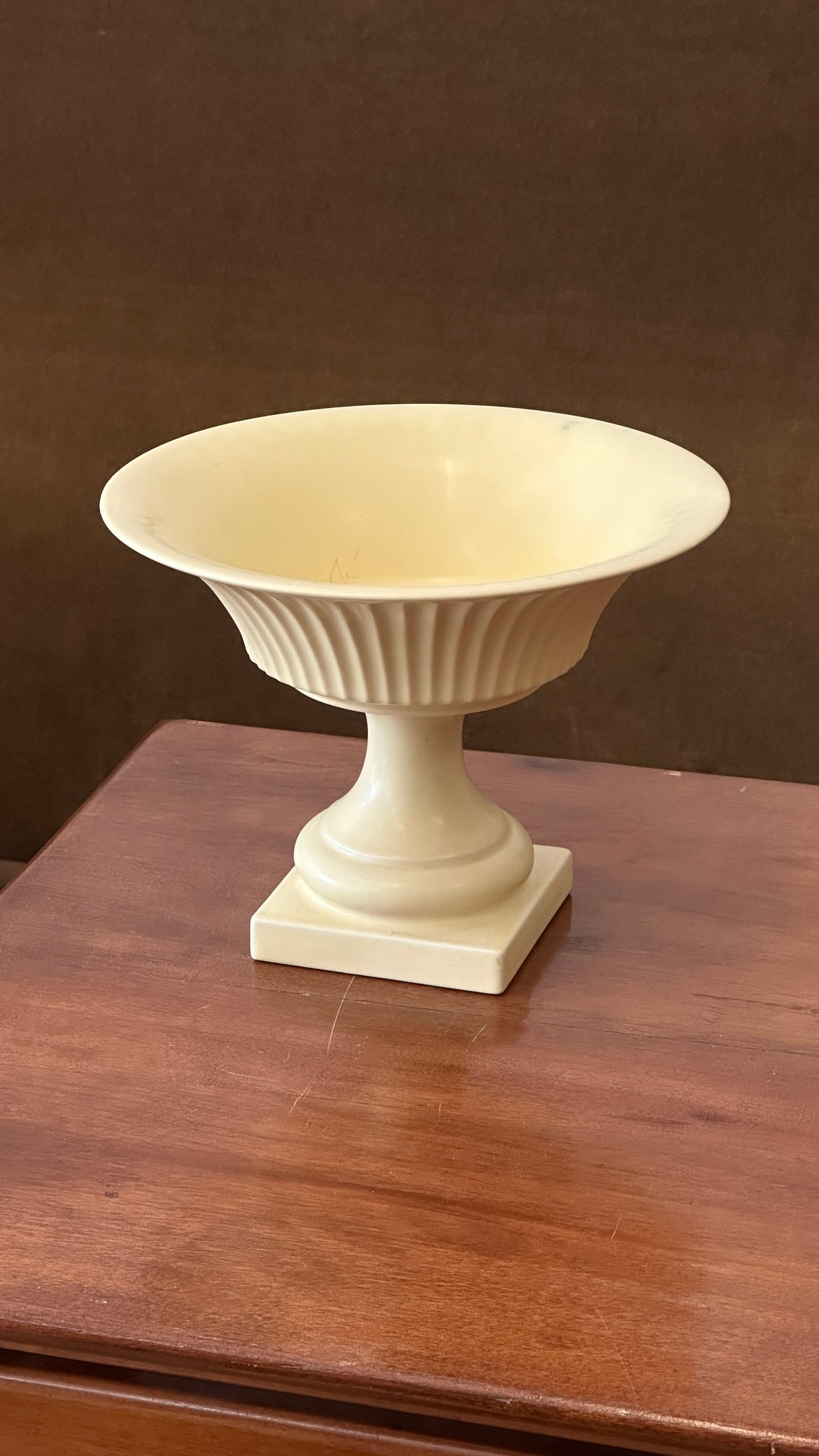 Yellow Footed Bowl by Hyalyn Pottery, North Carolina
