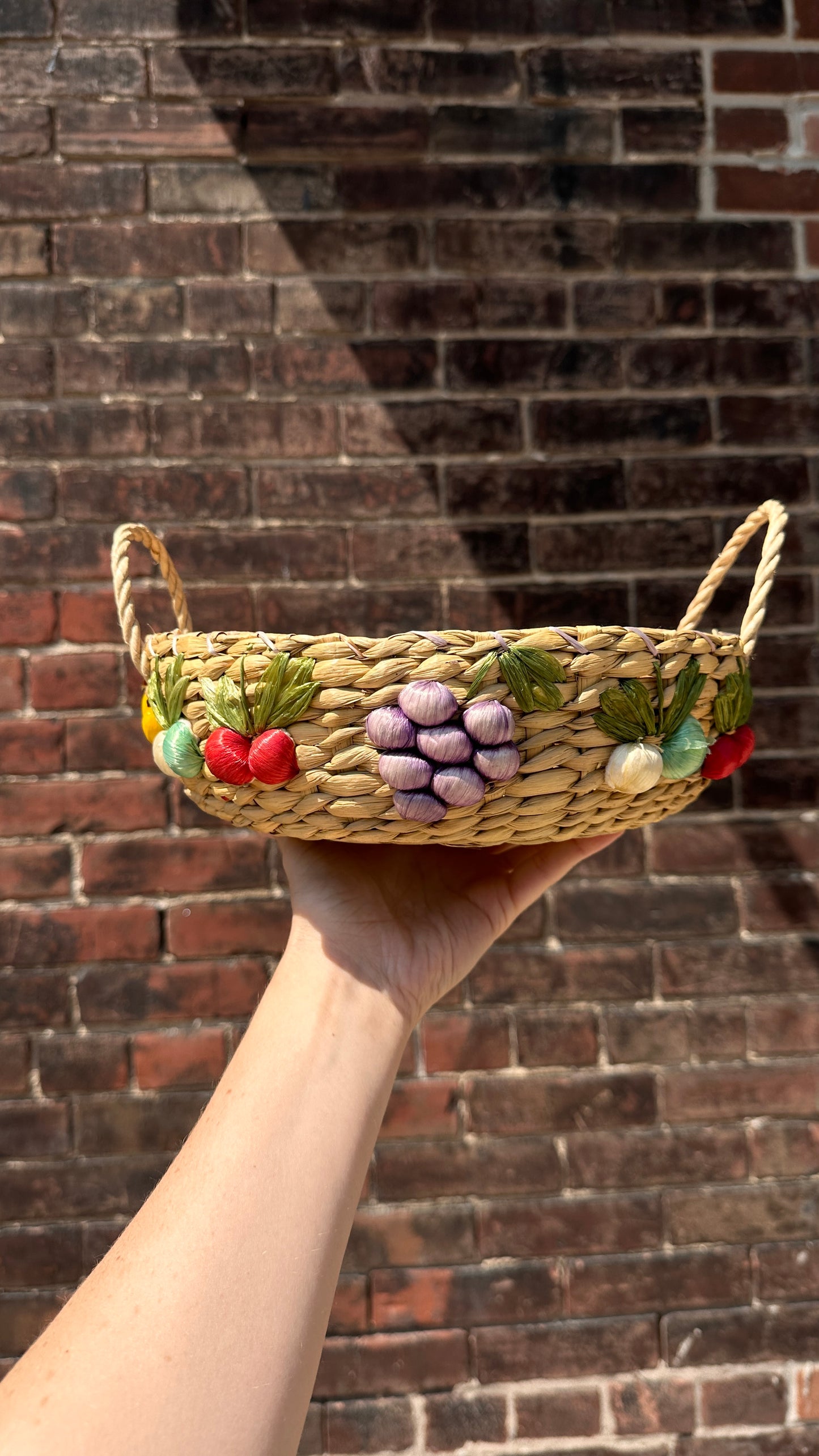 Set of Woven Bowls & Napkin Rings