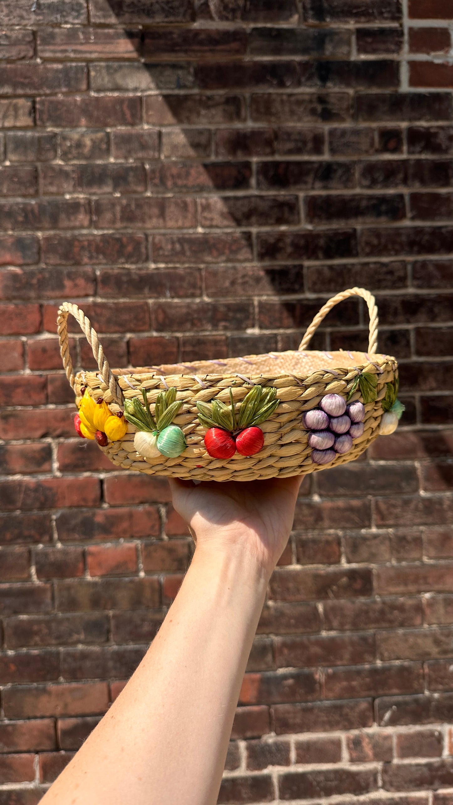 Set of Woven Bowls & Napkin Rings