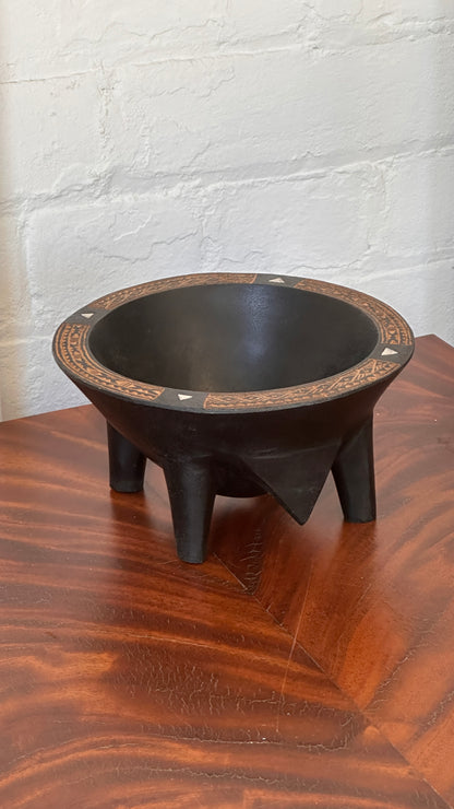 Wooden Fijian Kava / Tanoa Bowl