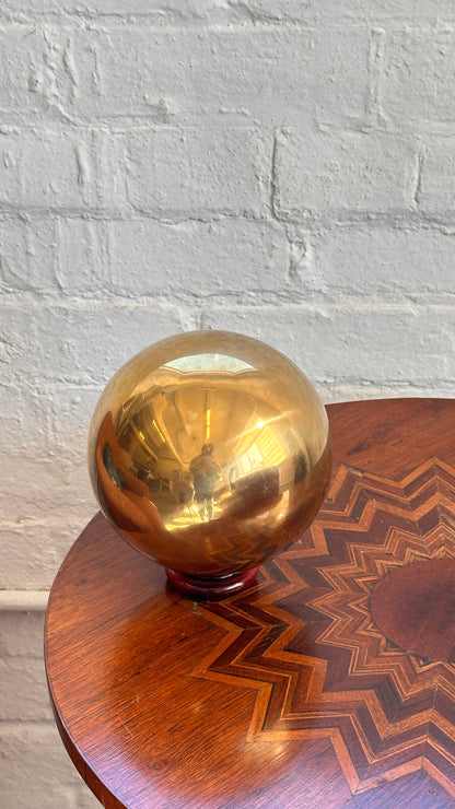 Brass Plated Gazing Sphere