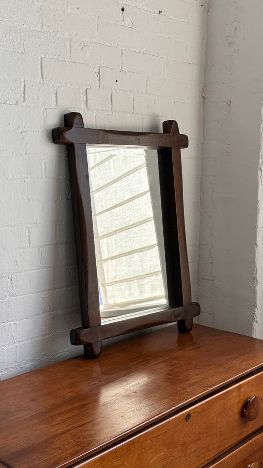 Chunky Wooden Mirror
