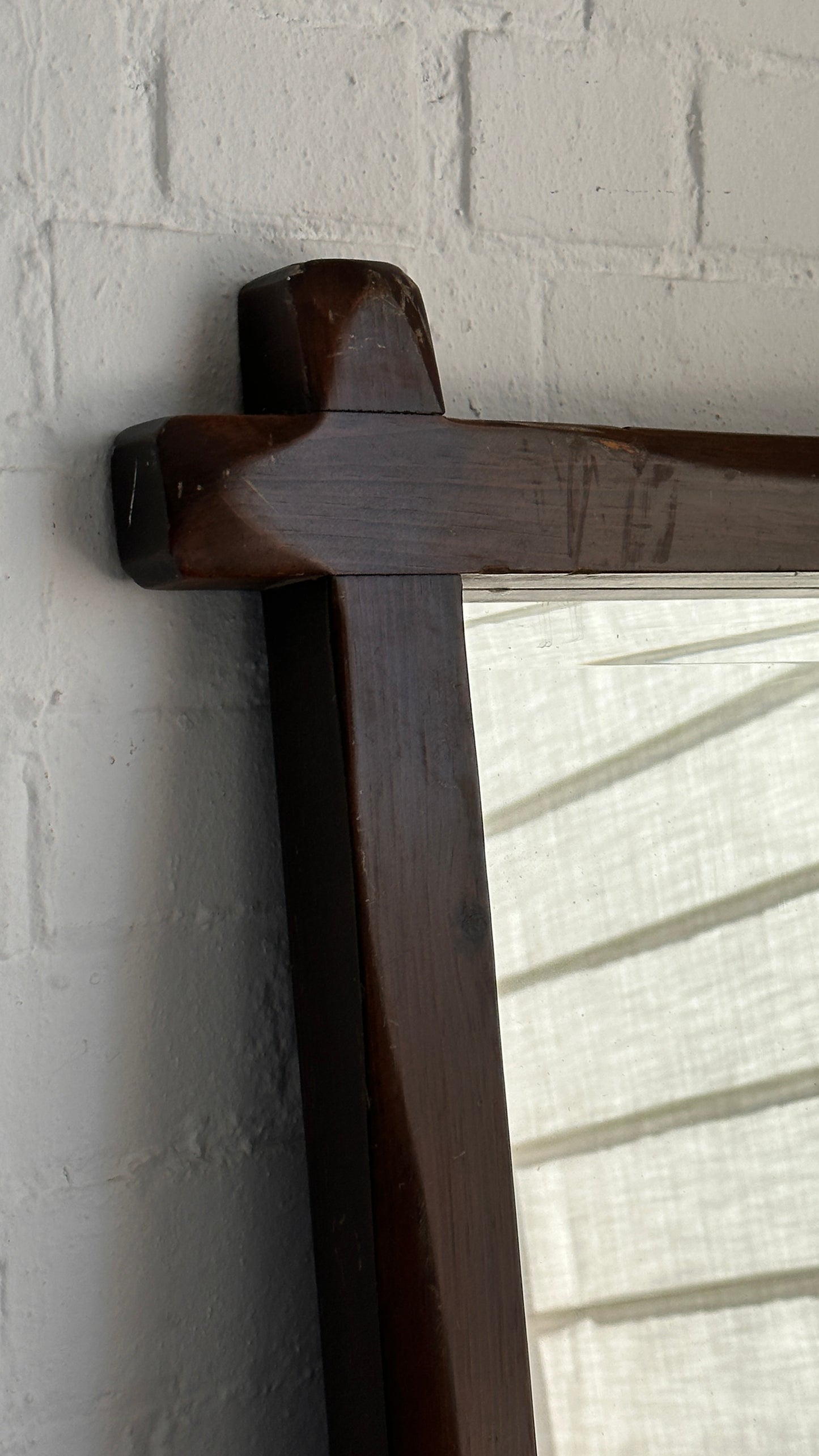 Chunky Wooden Mirror