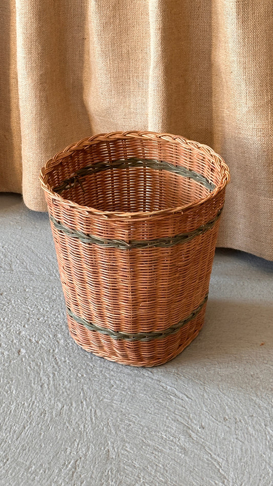 Small Wicker Waste basket