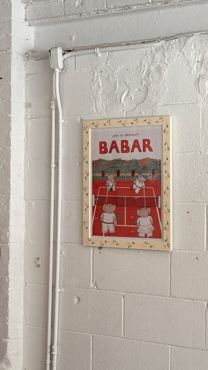 Collection of Framed Babar Prints