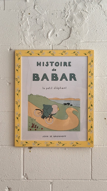 Collection of Framed Babar Prints
