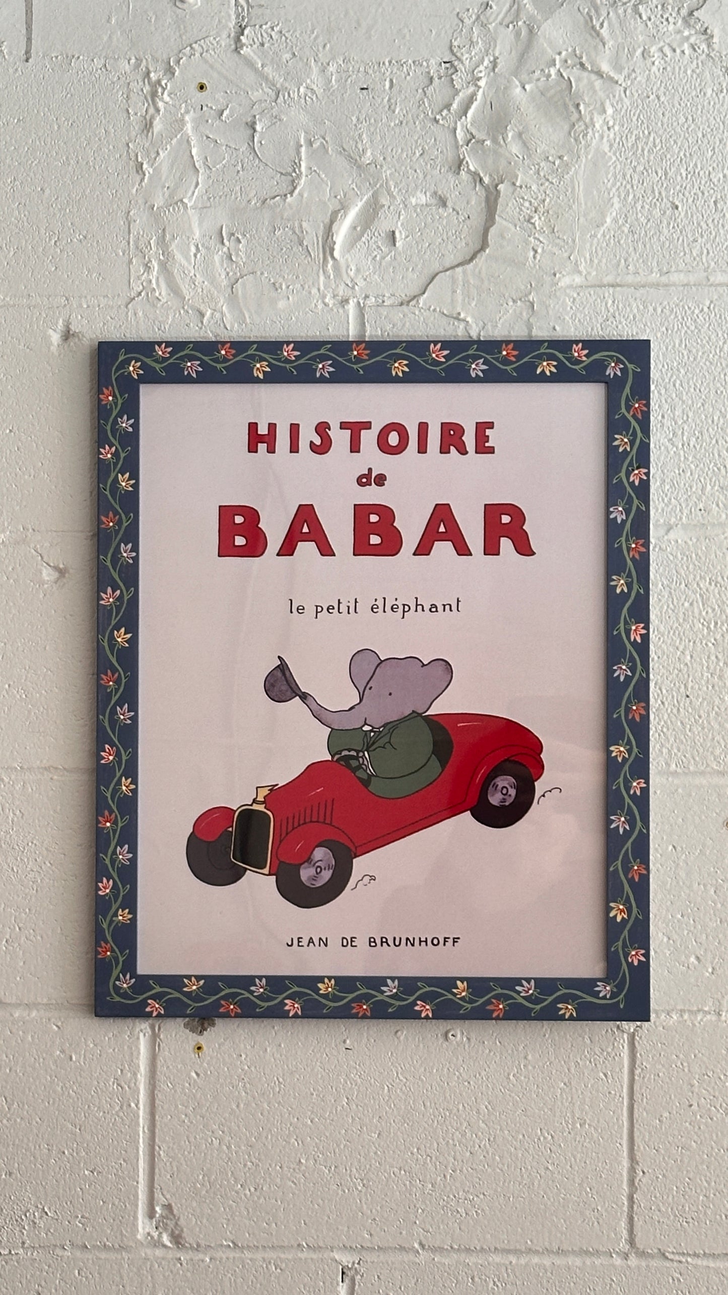 Collection of Framed Babar Prints