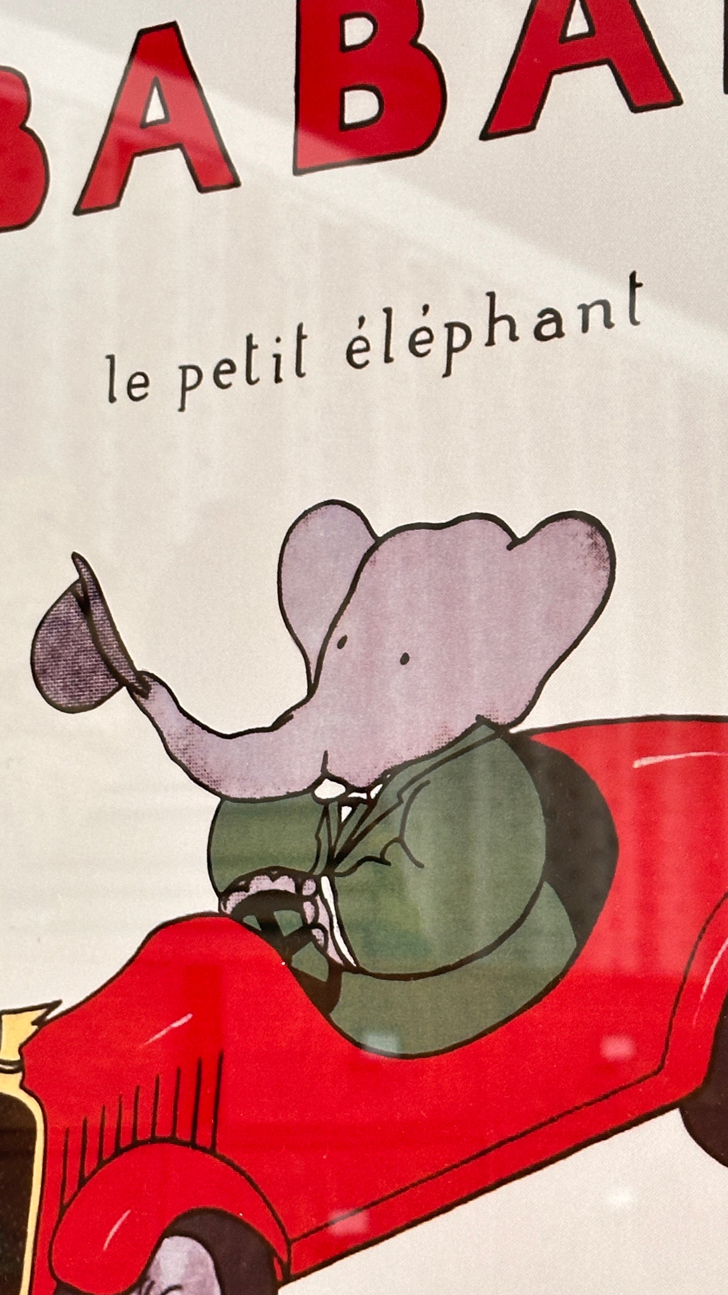 Collection of Framed Babar Prints